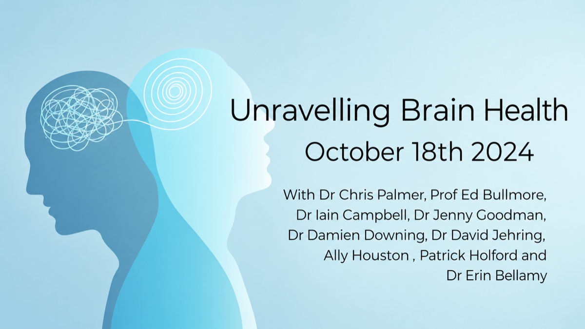 Unravelling Brain Health conference graphic